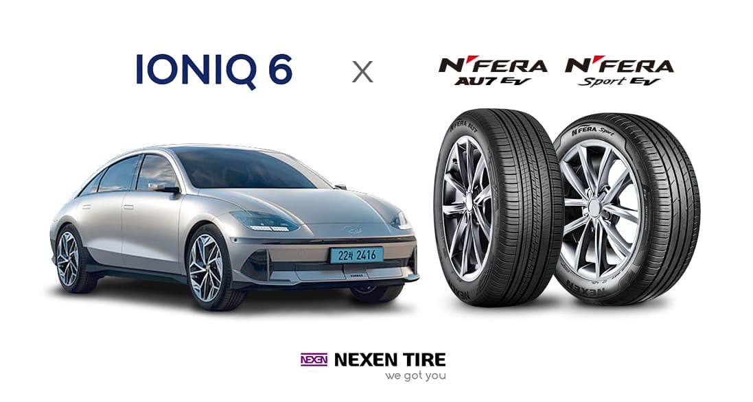Η NEXEN TIRE φέρνει δύο νέα ελαστικά εξοπλισμού πρώτης τοποθέτησης για το Hyundai Ioniq 6!