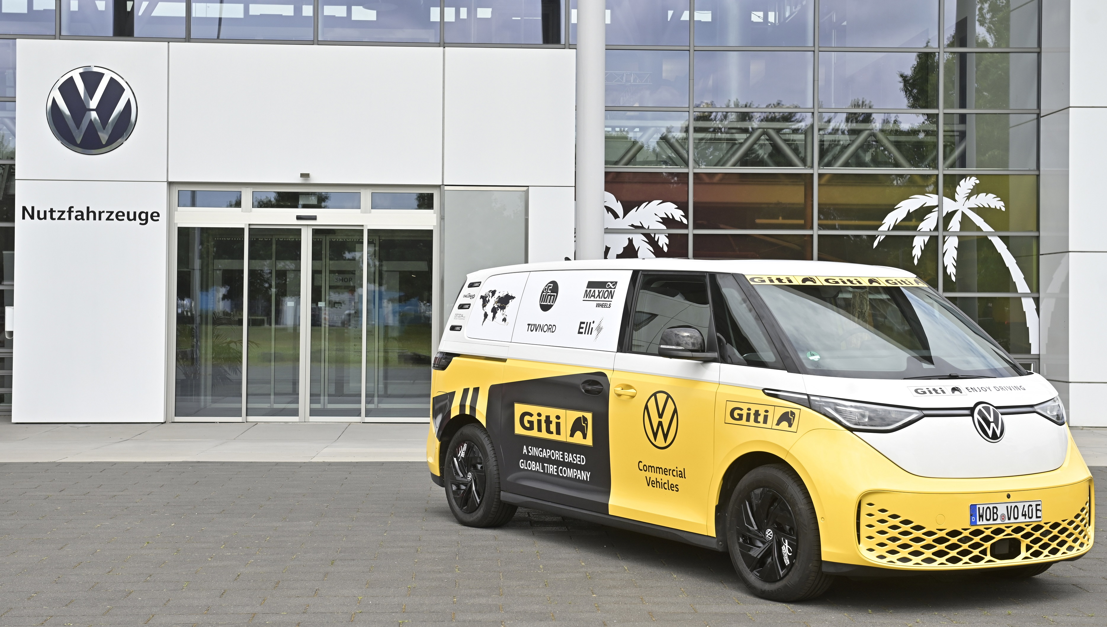 Η Giti Tire και η VWCV υποστηρίζουν την προσπάθεια 
παγκόσμιου ρεκόρ Guinness με το ID. Buzz EV

